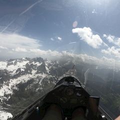 Flugwegposition um 09:58:14: Aufgenommen in der Nähe von Gemeinde Filzmoos, 5532, Österreich in 2907 Meter